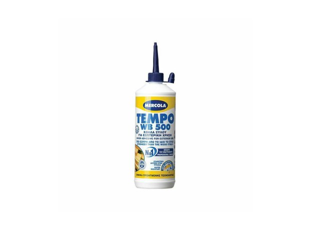 Mercola Tempo WB 500 Ξυλόκολλα Λευκή 750gr