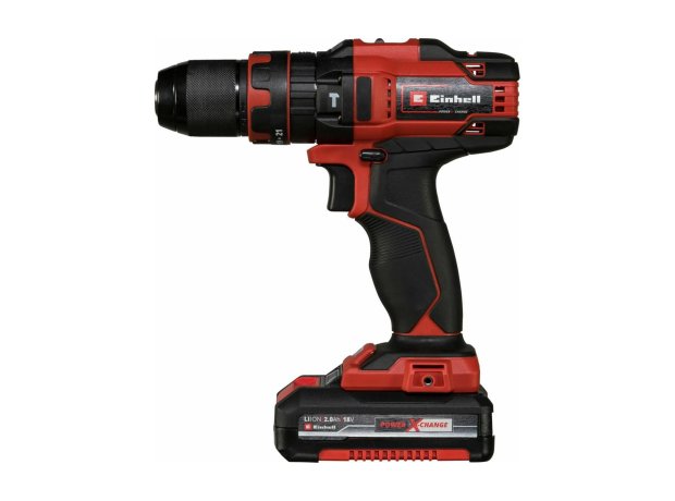 Einhell TE-CD 18/40 Li-i +64 Κρουστικό Δραπανοκατσάβιδο Μπαταρίας 18V 2x2Ah