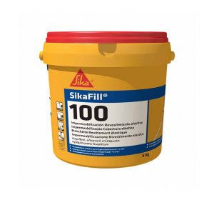 Sikafill-100 5kg Κεραμιδί Ελαστικό ακρυλικό στεγανοποιητικό