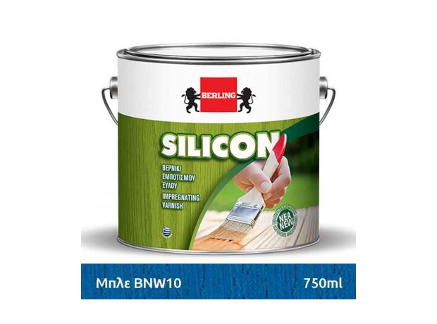 SILICON ΜΠΛΕ 0.750lt - Βερνίκι εμποτισμού ξύλου