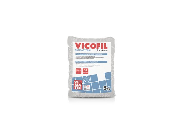 Βασάλτης γκρι 78 Αρμόστοκος πλακιδίων VICOFIL 5kg
