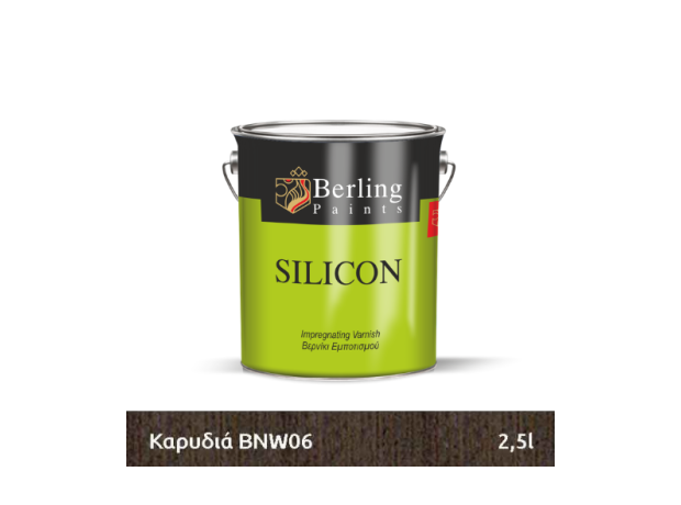 SILICON ΚΑΡΥΔΙΑ 2.5Lt - Βερνίκι εμποτισμού ξύλου