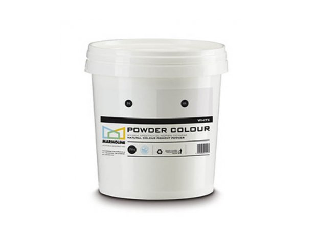 POWDER COLOUR Φυσική χρωστική  πατητής & σοβά. White 250gr