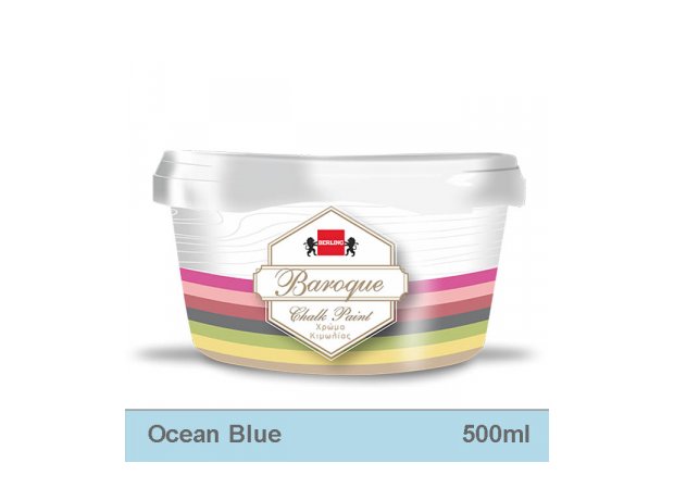 BAROQUE Χρώμα Κιμωλίας 0,5L Ocean blue