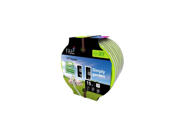 Kit Λάστιχο Ποτίσματος Kiuma Lime 1/2 15m Fitt