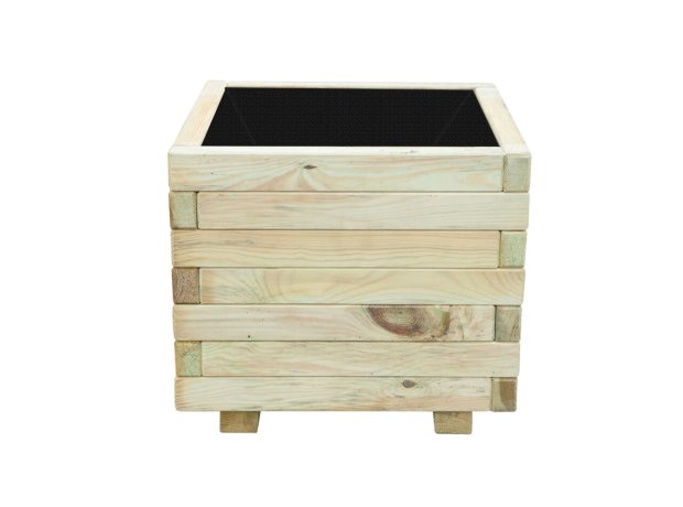 Γλάστρα FBS50 τετράγωνη Μ50xΠ50xΥ35cm