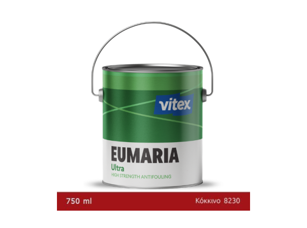 ULTRA Υφαλόχρωμα για μόνιμο ελλιμενισμό. Oxide red 750ml