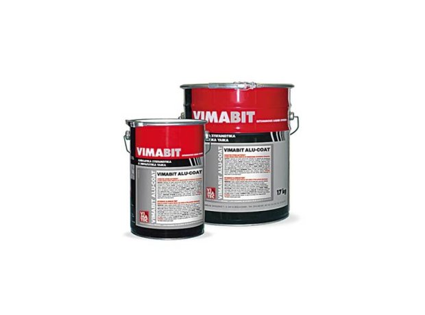 Ασφαλτική βάση χρώματος αλουμινίου VIMABIT ALU-COAT 5kg