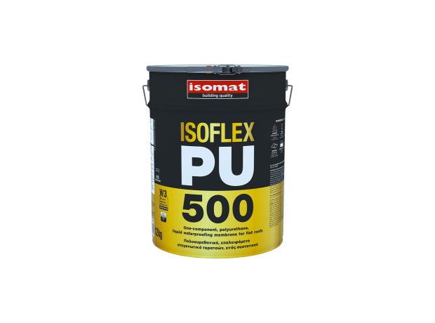 ISOFLEX-PU 500 Λευκό 12kg Πολυουρεθανικό επαλειφόμενο