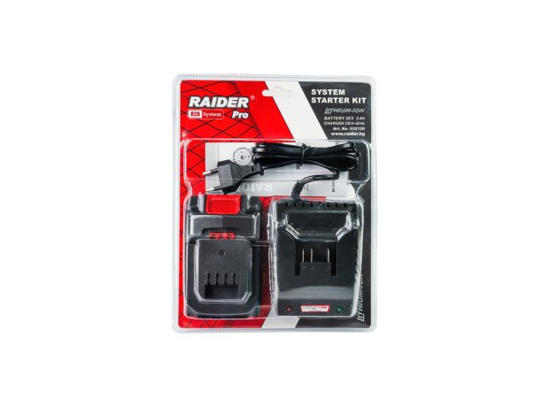 R20 Φορτιστής & μπαταρία Li-ion 20V 2Ah/1h RDP-R20 032120