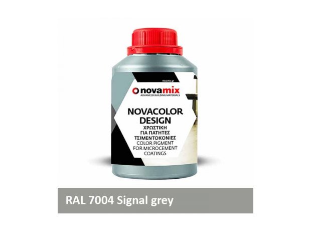 NOVACOLOR DESIGN Υγρή χρωστική RAL 7004 Signal grey