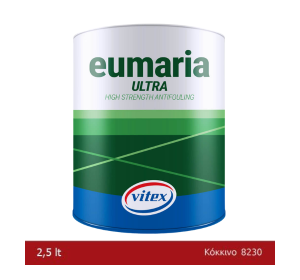 ULTRA Υφαλόχρωμα για μόνιμο ελλιμενισμό. Oxide red 2,5L