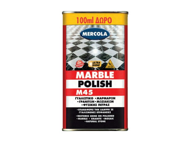 Mercola Marble Polish M45 Κερί Άχρωμο Σατινέ 4kg