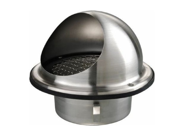 Στόμιο Εξαερισμού Inox Φ125mm