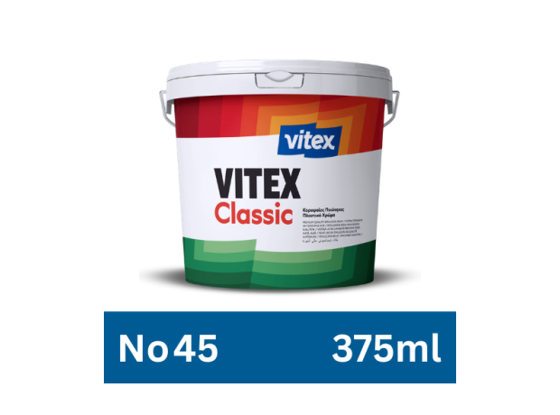Vitex Classic Πλαστικό Χρώμα No45 Θαλασσί 375ml