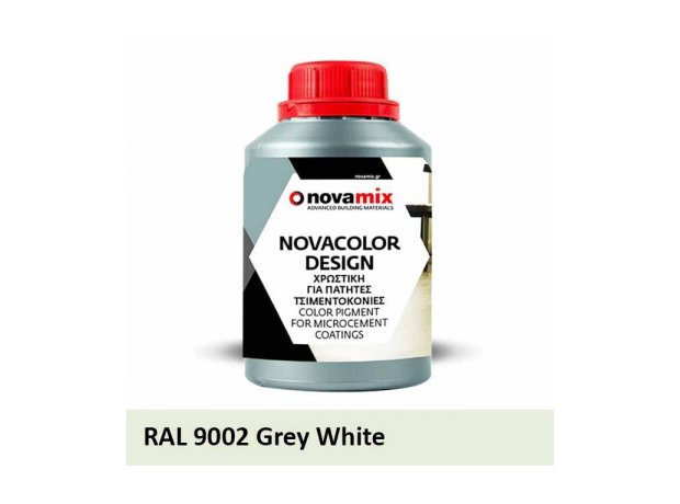 Χρωστική υγρή RAL 9002 Grey White, Λευκό γκρι