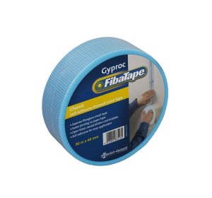Αυτοκόλλητη δικτυωτή υαλοταινία αρμού 90mx50mm