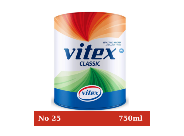 Classic Πλαστικό χρώμα. Κόκκινο Νο 35, 750ml