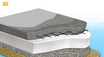 floor for cooling chamber