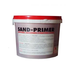 SAND-PRIMER 5kg-Ακρυλικό - χαλαζιακό αστάρι πρόσφυσης σοβάδων