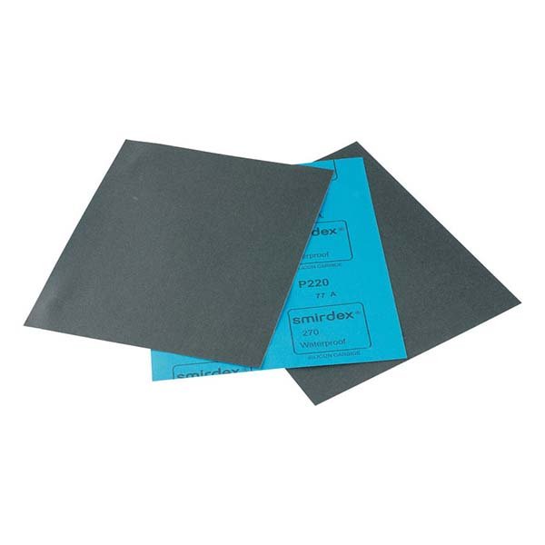 Waterproof scrab paper 270 P220 Sheet 230x280mm Andreoy SA