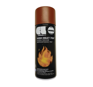 Σπρέι Βαφής Υψηλής Θερμοκρασίας 700°C High Heat 353 Κόκκινο 400ml