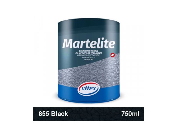 MARTELITE 855 BLACK 750ΜL-Σφυρήλατο χρώμα