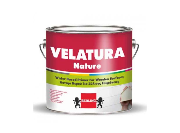 VELATURA Nature 2.5lt- Για ξύλινες & δομικές επιφάνειες