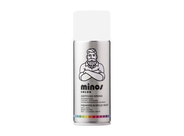 Color Spray 400ml Λευκό ματ Ral 9010