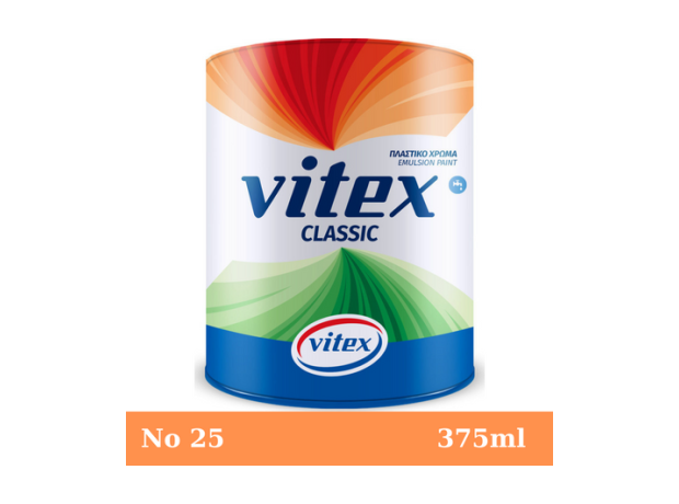 Vitex Classic Πλαστικό Χρώμα No25 Πορτοκαλί 375ml