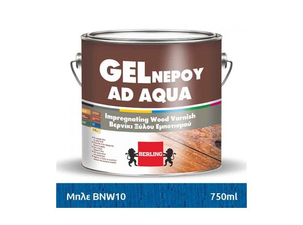 GEL NEPOY ΜΠΛΕ 0.75Lt -Βερνίκι ξύλου εμποτισμού