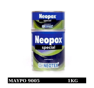 Neopox Special (A+B) 1kg Μαύρο 9005 Εποξειδική βαφή