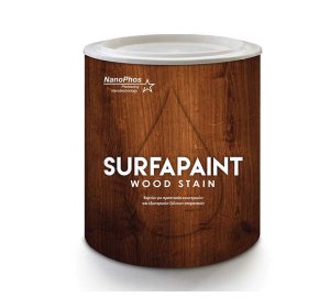 Surfapaint Wood Stain 105 750ml Καστανό Βερνίκι εμποτισμου