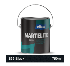 Martelite No855 Black Σφυρήλατο χρώμα 750ml