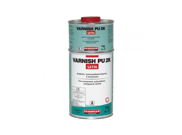 VARNISH-PU 2K Satin (A+B) 1kg Πολυουρεθανικό βερνίκι