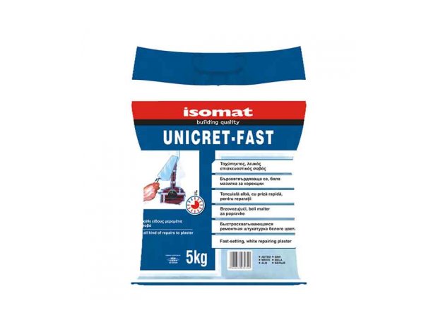 UNICRET-FAST white 5kg fast-setting mortar