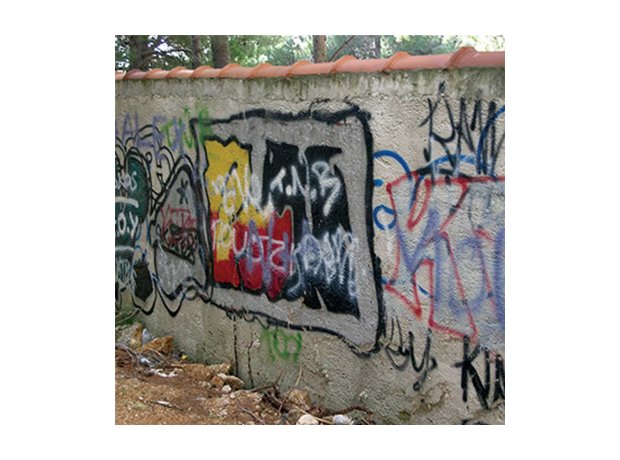 τοίχος με γκράφιτι καθαριστικό D-19