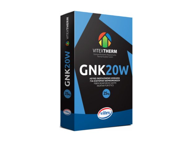 Vitex GNK 20W Κόλλα Θερμομονωτικών Πλακών 25kg Λευκή