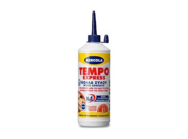 Mercola Tempo Express Ξυλόκολλα Διάφανη 750gr