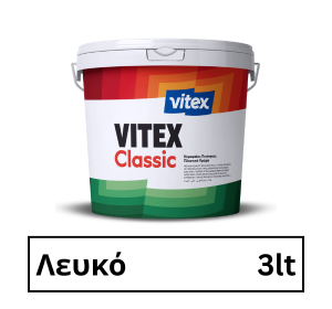 vitex Classic πλαστικό χρώμα εσωτερικών χώρων