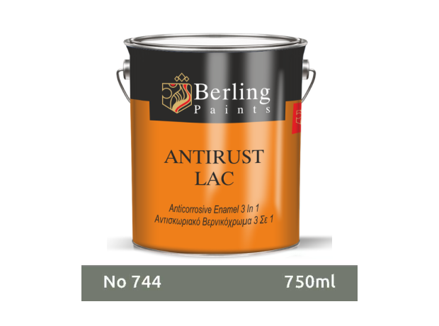 ANTIRUST LAC 0,75L. No744 Αντισκωριακό χρώμα