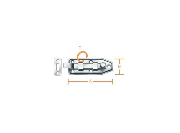 Σύρτης με Γωνία Χιαστός Γαλβανιζέ 60x25x1.2mm