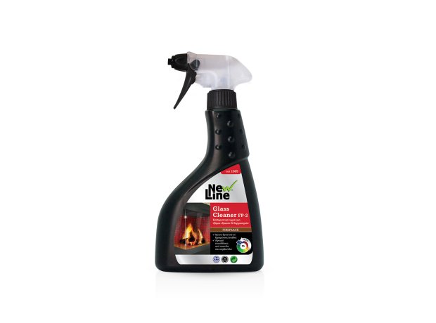 Glass Cleaner FP-2 - Καθαριστικό υγρό για τζάμια τζακιών & θερμαστρών