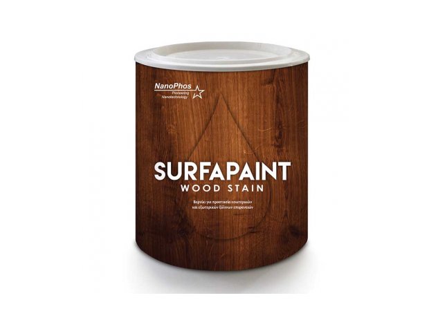 SurfaPaint Wood Stain 750ml Βερνίκι εμποτισμού ξύλου