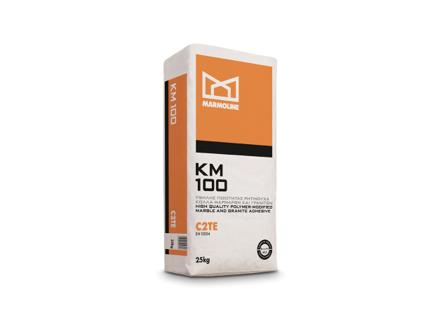 KM100 25kg-Λευκή Κόλλα για Μάρμαρα & Γρανίτες