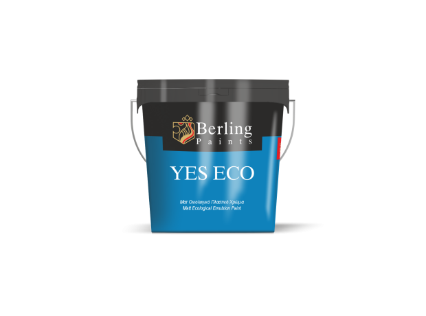 Yes eco 9lt Λευκό οικολογικό πλαστικό χρώμα