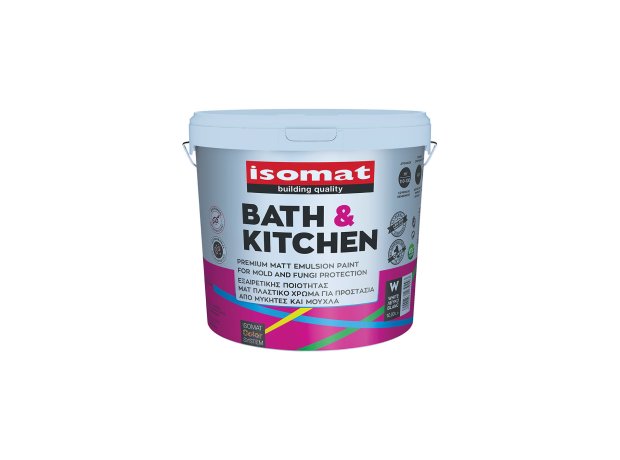 BATH & KITCHEN 750ml Λευκό αντιμουχλικό χρώμα
