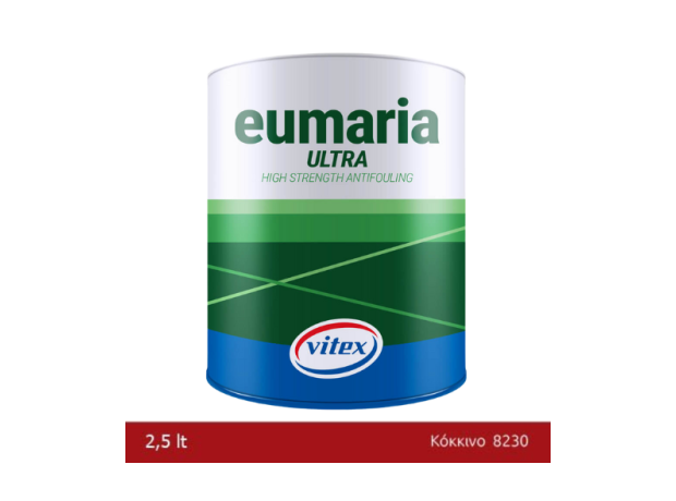 ULTRA Υφαλόχρωμα για μόνιμο ελλιμενισμό. Oxide red 2,5L