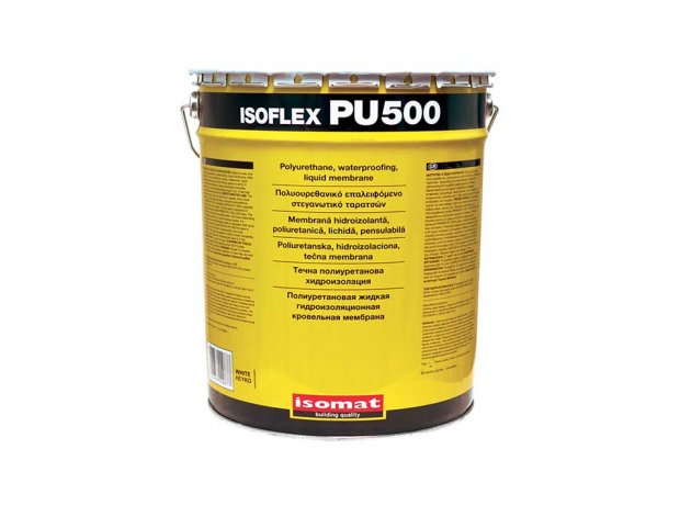 ISOFLEX PU 500 polyurethane, liquid waterproofing membrane