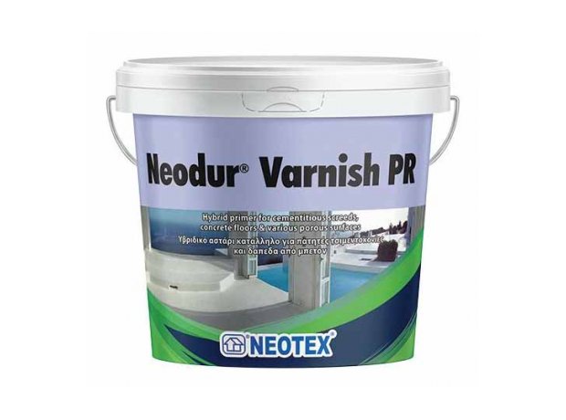 Neodur® Varnish PR. Υβριδικό αστάρι για πατητή & δάπεδα από μπετό.